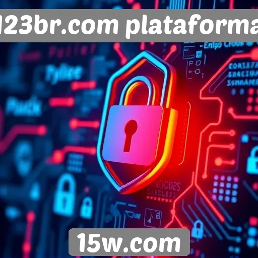 Segurança digital no site 123br.com plataforma